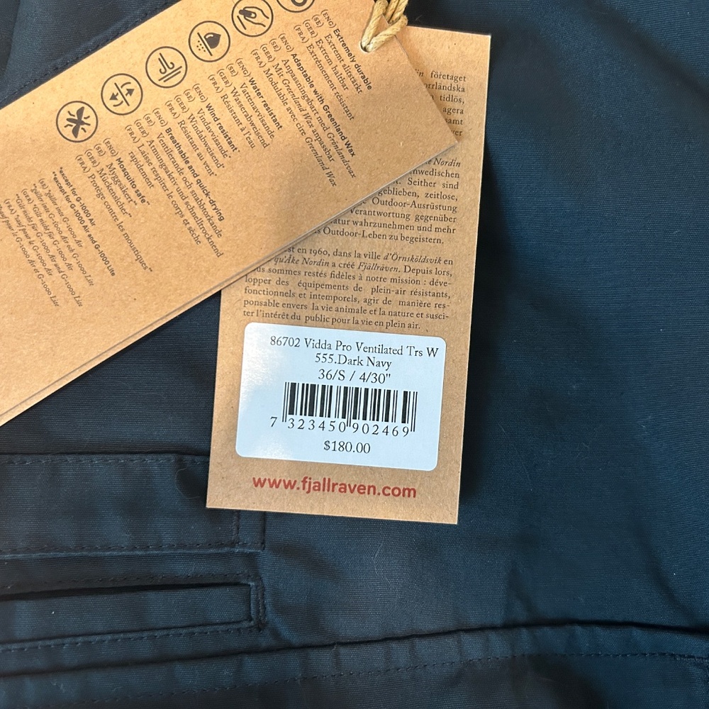 Fjallraven Vidda Pro Ventilated Trousers Women’s - Picture 10 of 13